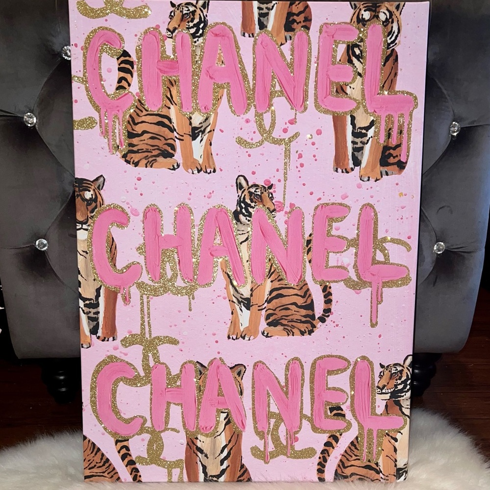 Chanel Canvas Wall Art